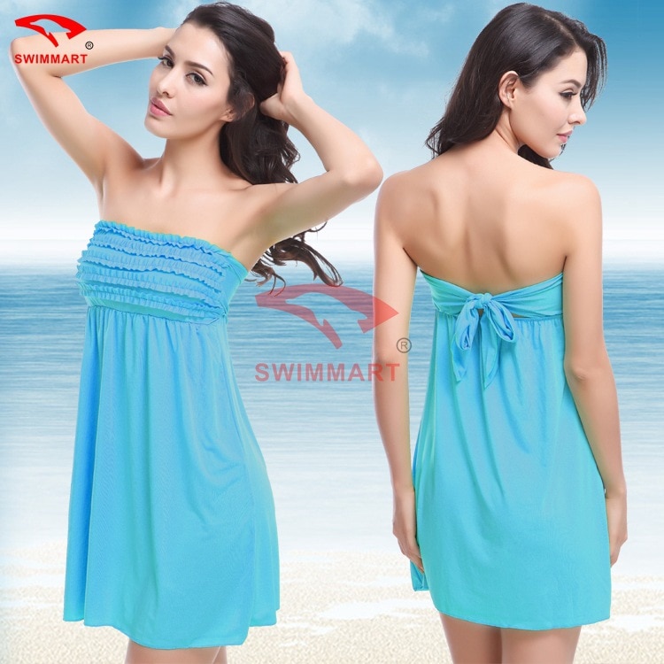   ġ ĿƮ sarong cover up ruffles petal  strapless ġ 巹 Ʃ    beachwear
